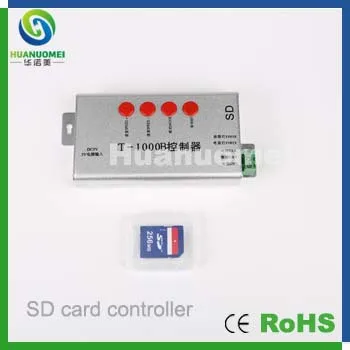 

WS2812/TM1803/LPD6803 T1000B led pixel controller rgb digital control with SD card