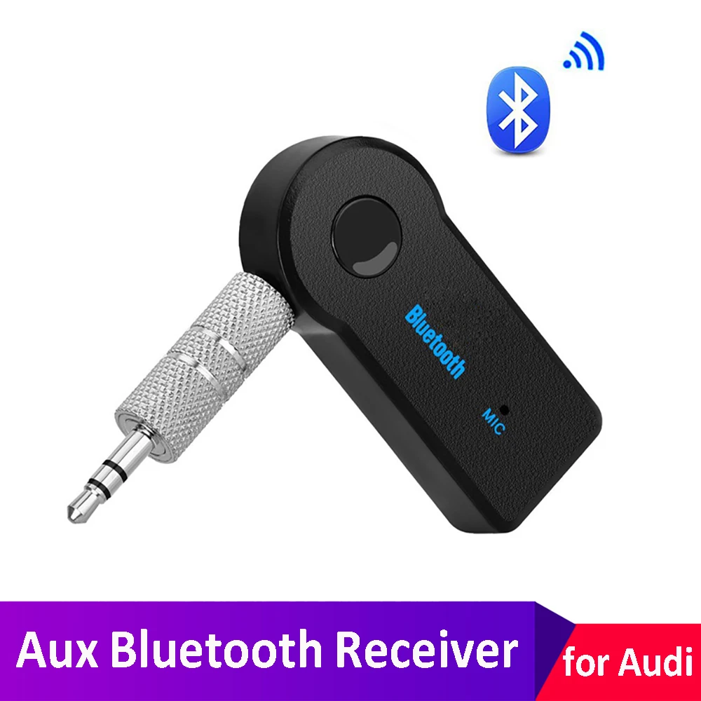 Автомобильный AUX аудио Bluetooth громкой связи Bluetooth приемник адаптер для Audi SLine A1 A3 A4 B6 B8 B5 B7 A5 A6 C5 C6 C7 A7 A8 TT Q3 Q5 Q7 80 автомобиля Стикеры