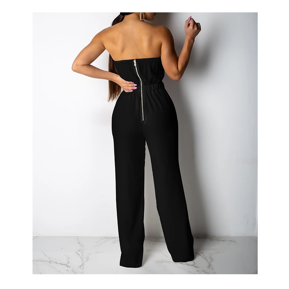 Spring 2019 fashion woman pants women cargo high waist pants loose trousers sweatpants streetwear (8)