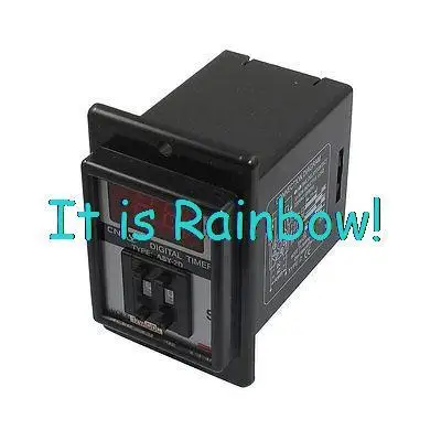 

Free Shipping AC/DC 12V 8 Pin DPDT 1-9 Second 99s Time Delay Relay Timer ASY-2D
