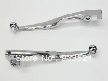 

Motorcycle Accessories Parts 1 Pair Chrome Skull Levers For Suzuki Marauder Volusia Boulevard C50 M50 VS VZ 800 1997-2006