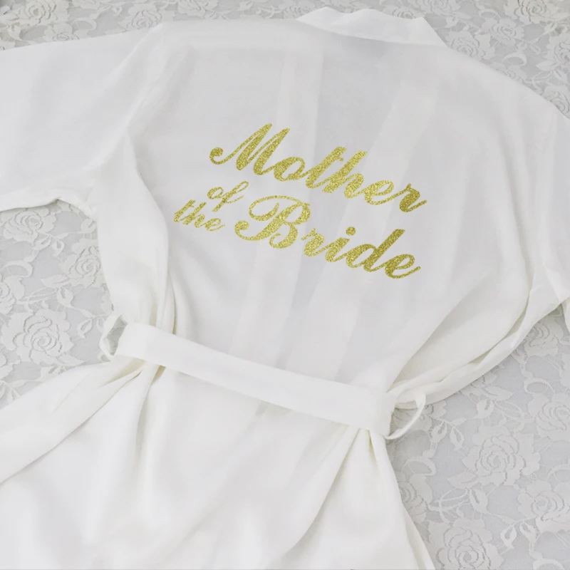 白色 Mother of Bride
