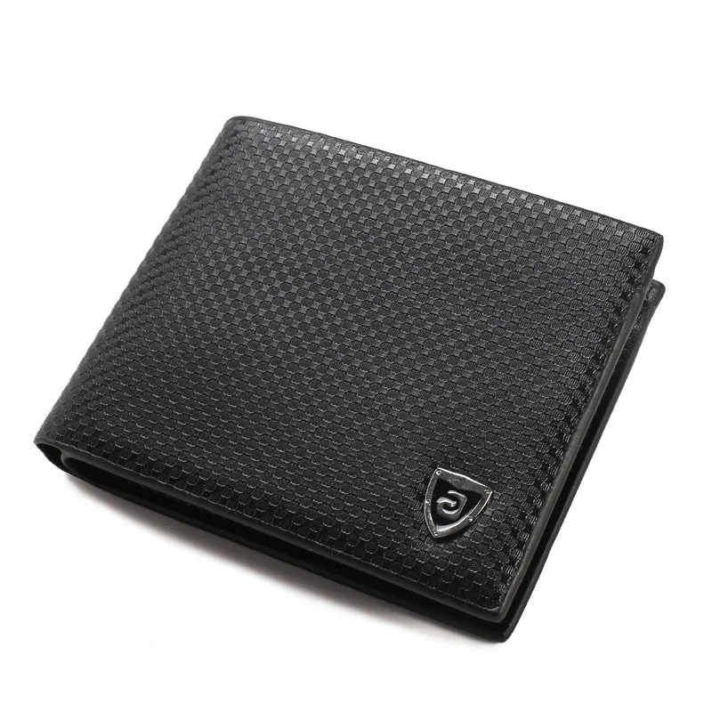 

New Vintage Men Wallet Genuine PU Leather Short Wallets Male Multifunctional Cowhide Purse Coin Pocket Driver License Holder