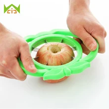 Wcic gadgets de cocina cortador de Apple PEAR corer frutas vegetales cebolla divisor manzanas pelador Herramientas Accesorios