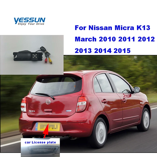 car rearview camera For Nissan Micra K13 March 2010~2015 Renault