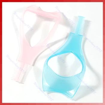 

Hot Sell 10pcs/lot 3 in 1 Mascara Eyelash Brush Curler Lash Comb Cosmetic