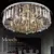 Modern fashion DIY Crystal LED Ceiling Light fixture home deco minimalist romantic living room E27 bulb ceiling lamp