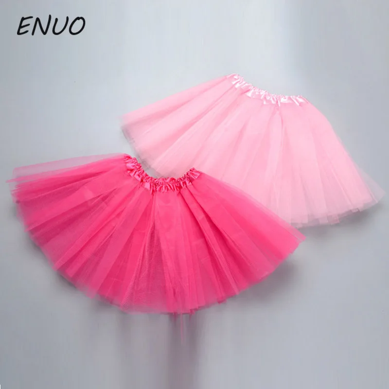 

New Brand Baby Girl Clothes Pink Tutu Skirt Kids Princess Girls Skirt Ball Gown Pettiskirts Birthday Party Kawaii Skirts