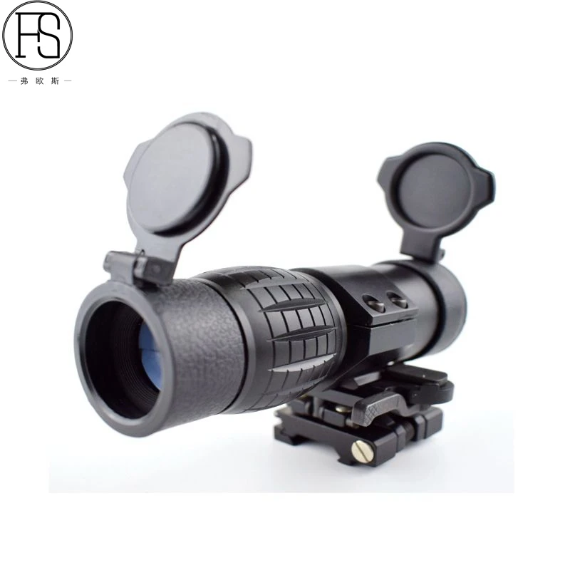 New 3X Magnifier Scope Tactical Hunting Military Optics Sight 20mm Rail