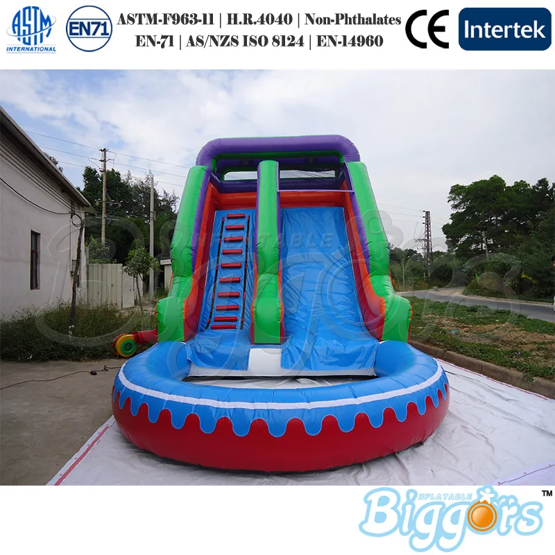 Achetez en Gros gonflable toboggan de la piscine en Ligne à des