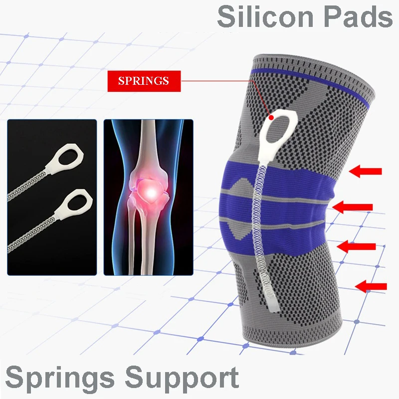 1 قطعة عالية مرونة الركبة دعم تستجمع قواها نيبادس قابل للتعديل الرضفة كرة السلة الكرة الطائرة أداة الحماية الكهربائية حزام حامي الركبة منصات 1 قطعة عالية مرونة الركبة دعم تستجمع قواها نيبادس قابل للتعديل الرضفة كرة السلة الكرة الطائرة أداة الحماية الكهربائية حزام حامي الركبة منصات