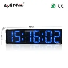 [Ganxin] Hot Selling Smartphone App Control the Led Race Timer with Countdown and Stopwatch Function