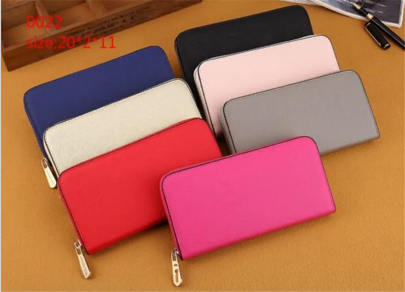 

Hot Sale Women Clutch Leather Wallet Big Capacity Female Long Wallet Women Zipper Purse Strap Money Bag Purse Card Holder