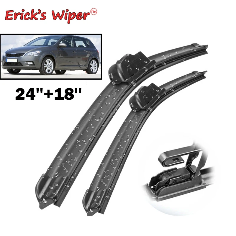 Щетки стеклоочистителя Erick's LHD для KIA Cee 'd Ceed 2009 2012 лобовое стекло переднее 24 + 18