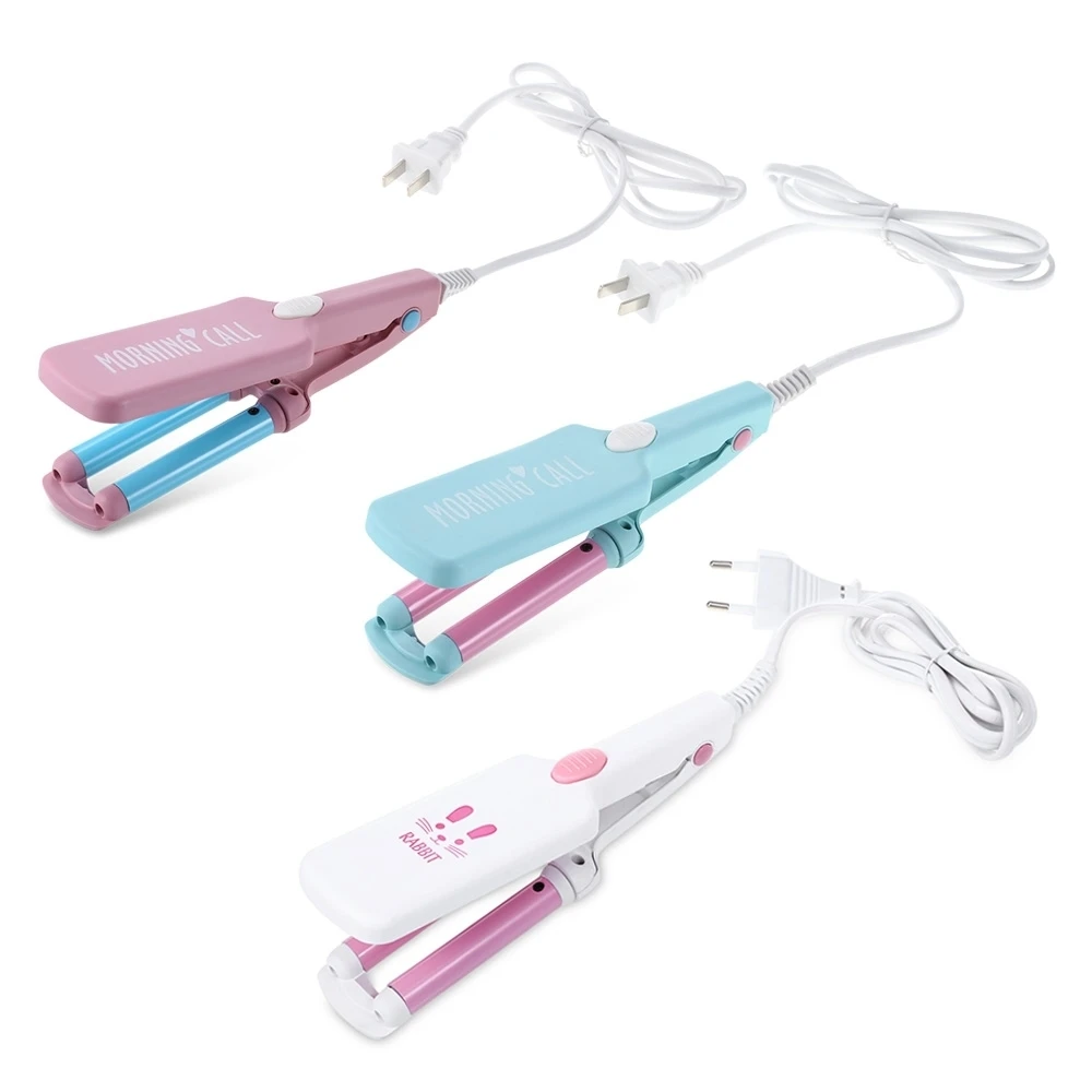 

Electric Hair Curling Irons Smart Mini 3 Barrel Ceramic Tourmaline Hair Curler Deep Waver Hair beauty Styling Tools with EU PLUG