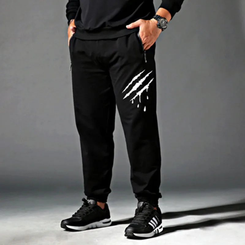 Black Pants Men Fitness Casual (1)