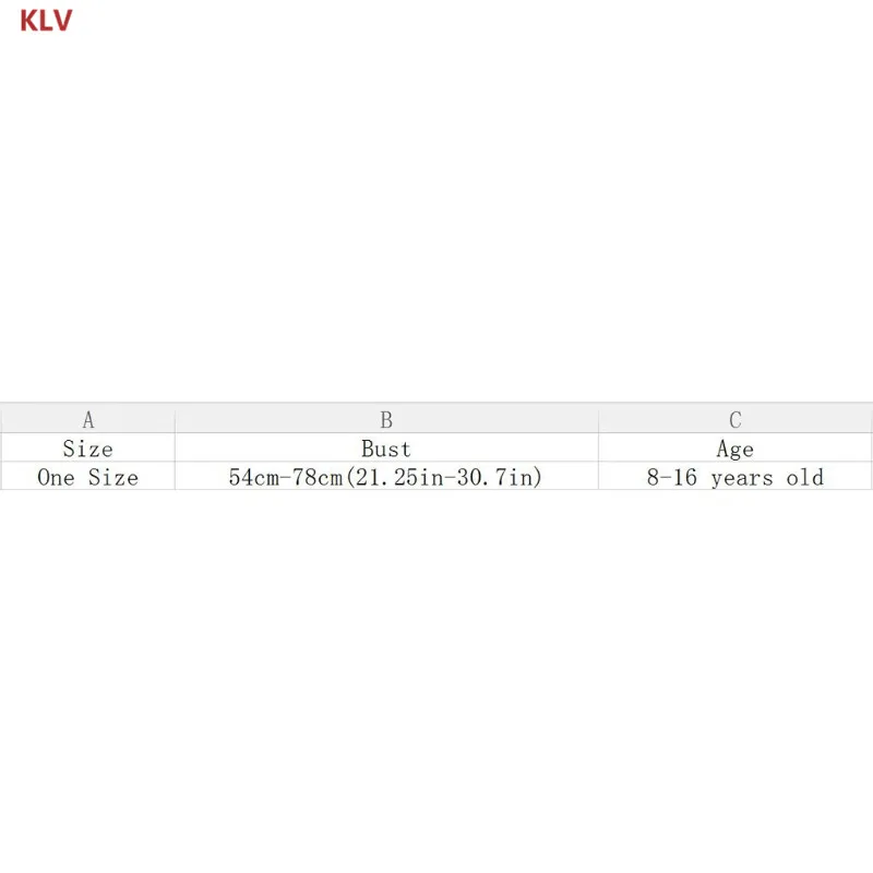 KLV/милые майки для девочек подростков Нижнее белье с рисунком Бюстгальтер Жилет