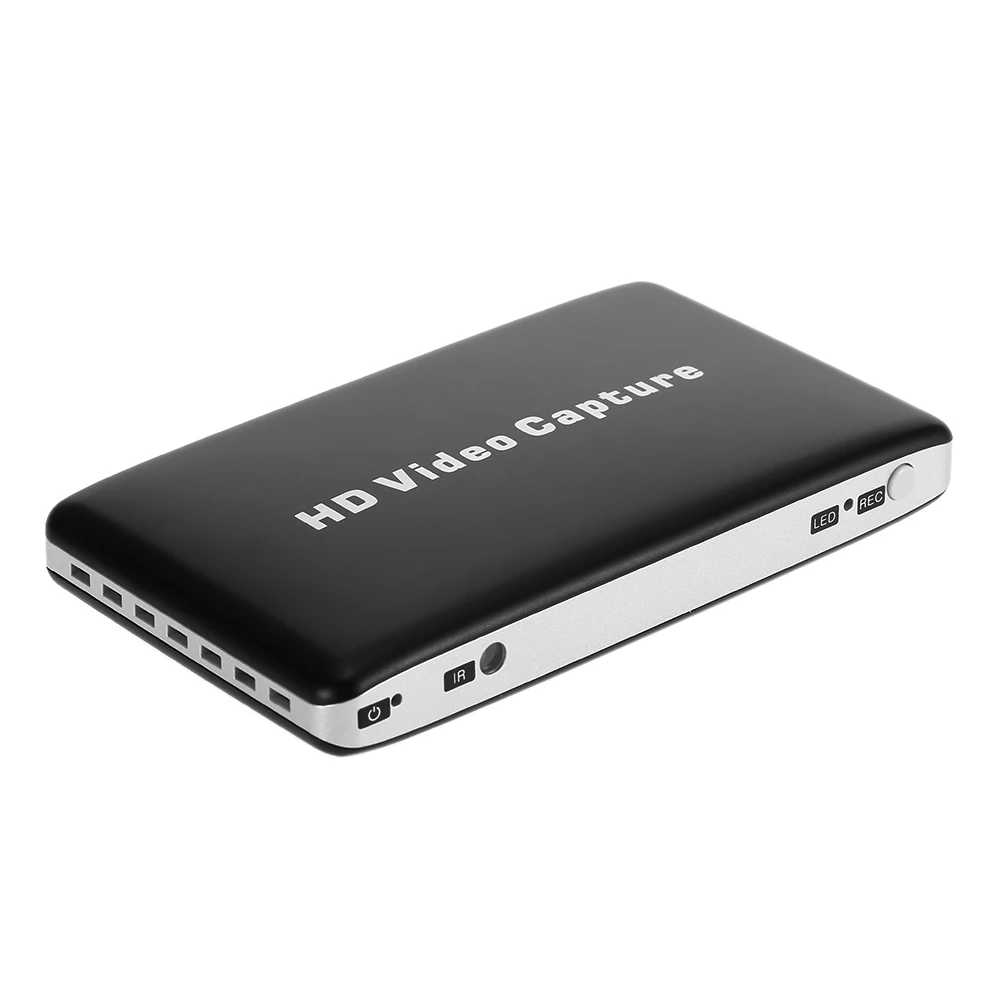 Nuevo USB 1080P HD captura de vídeo HDMI HDD juego AV captura de vídeo grabadora + Control remoto G