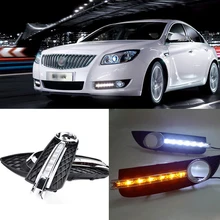Buick Regal Fog Lights And Get Free Shipping On Aliexpress Ownsun New Updated Led Daytime Running Lights Drl With Black Fog Light Cover For Buick Regal