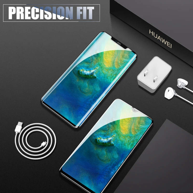 Изогнутое закаленное стекло 9D для Huawei Mate 20 Pro Lite X 20X 10 P Smart 2019 Plus полное покрытие