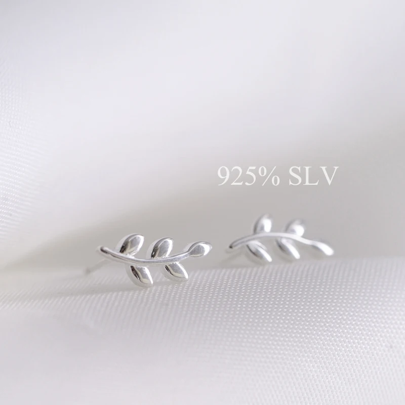 Свежий s925 svjewelry Женская Сережка гвоздик чистый svall match модный короткий анти