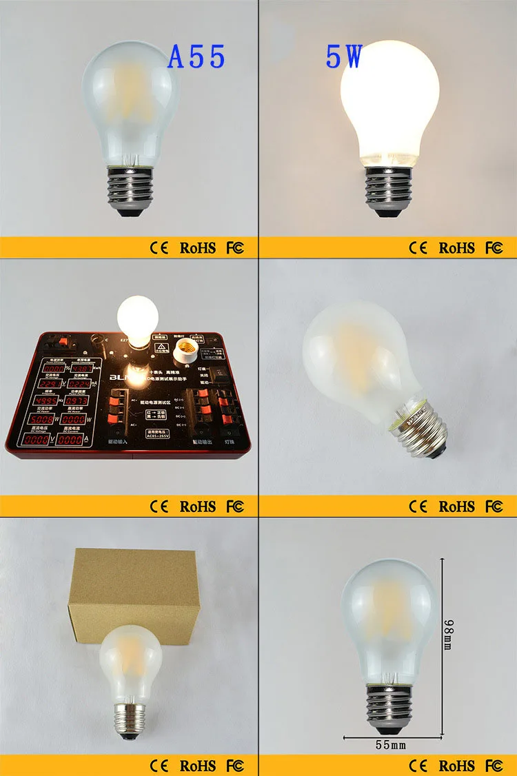Креативная индивидуальность Эдисона светодиодный E27 220V Ретро ампул винтажные лампочки промышленный Декор спиральные лампы накаливания