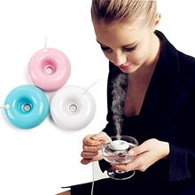 Third Generation Donuts USB Mini Air Ultrasonic Humidifier Water Diffuser Mist Maker Fogger