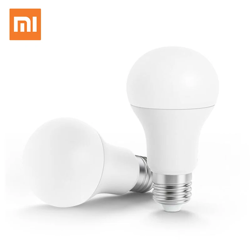 

Original Xiaomi Mijia Smart White LED E27 Bulb Mi Light APP WiFi Remote Group Control 3000k-5700k 6.5W 450lm 220-240V 50/60Hz