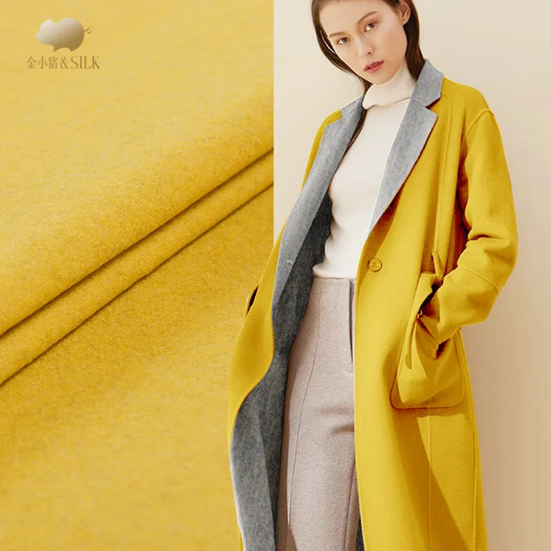 

Sided knitted wool fabric thickened double-sided wool fabric can be used double-sided two-color wool fabric wholesale wool cloth