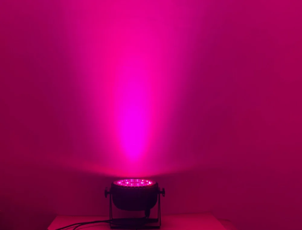 Сценическое освещение ди-Джея свет 24x18 Вт RGBWA УФ 6in1 Par светодиодный par стирка par светодиодный плоский параболический алюминиевый рефлектор