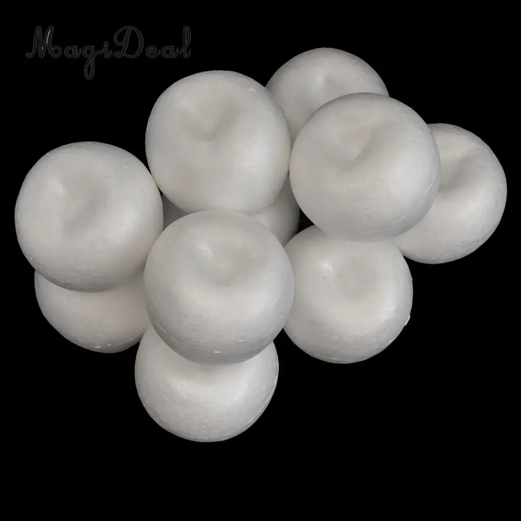 10 Pieces Creative Styrofoam Foam Christmas Xmas Apple Ornaments Craft Party Decorations,DIY Kids Children Handmade Crafts