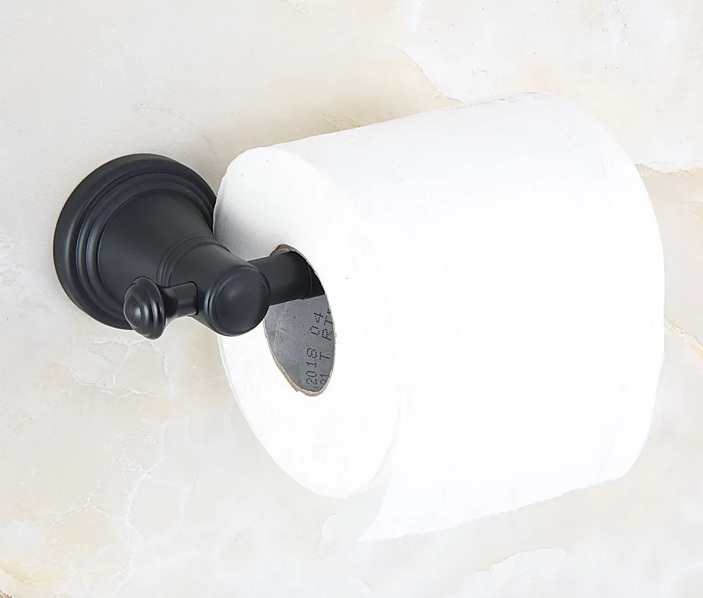 

Black Oil Rubbed Antique Brass Wall Mounted Bathroom Toilet Paper Roll Holder Bathroom Accessory mba816