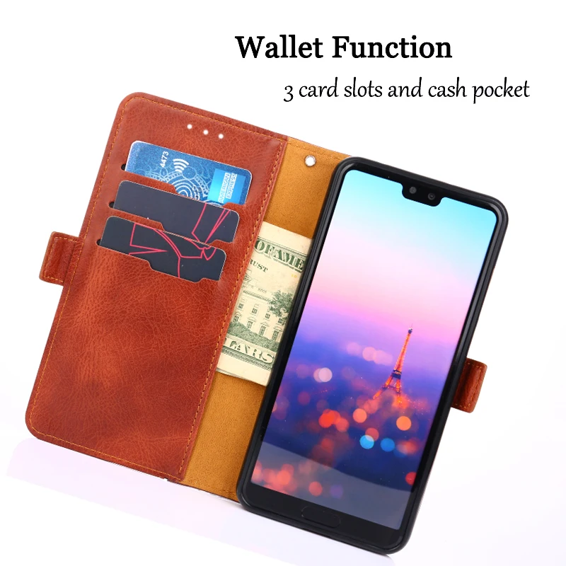 Флип чехол бумажник для huawei Y5 2017 Y6 2018 сплайсинга кожа Книга карты карман
