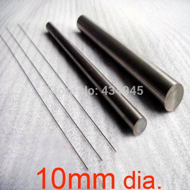 10mm diameter 50cm length Tungsten needle Tungsten rods W Bar stick