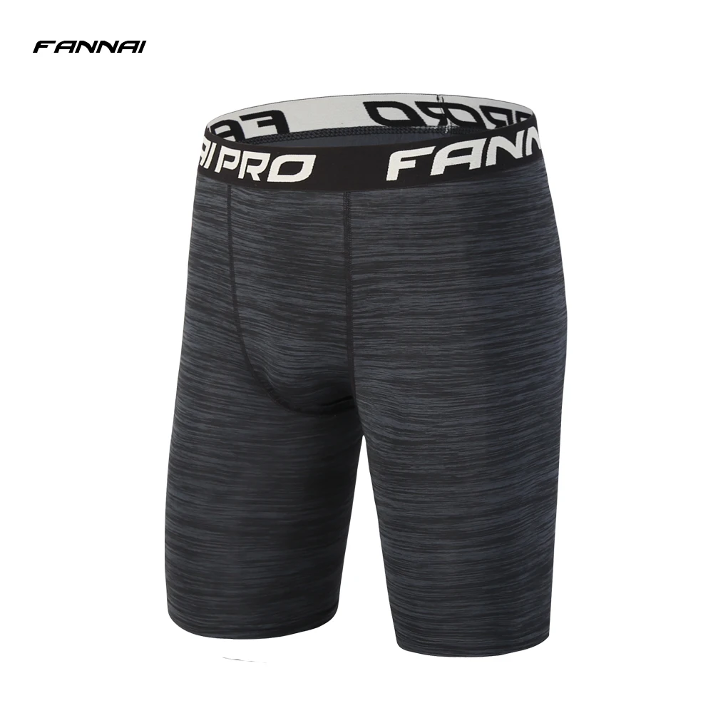 

2018 Baselayer Compression Shorts Men Seamless Spandex Short Quick Dry Gym Training Running Basketball Sportswear Short Gym Wear