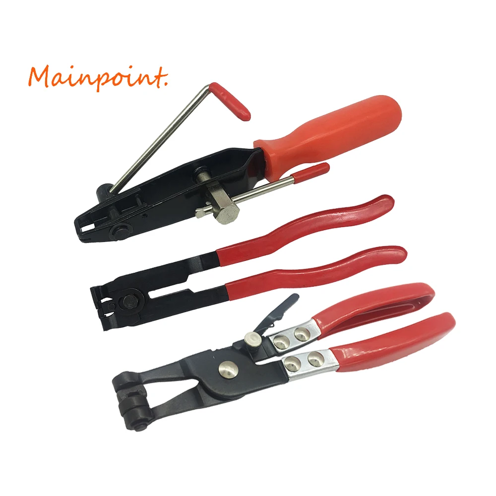 

3Pcs CV Joint Boot Clamp Pliers Car Banding Hand Tool Kit Set For Use MultiFunctional With Coolant Hose Fuel Hose Clamps Tools
