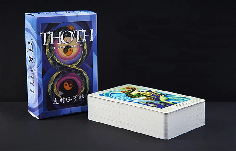78 карт toth Deck игральные карты Таро Волшебная семейная настольная игра