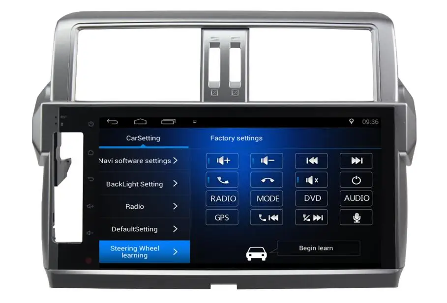 Top 2018 10.2"Android 7.0 ! Car DVD PC Multimedia DVD Player GPS Navi Stereo Radio Fit Toyota Prado 2014 2015 2016 2017 2018 19 WIFI 3
