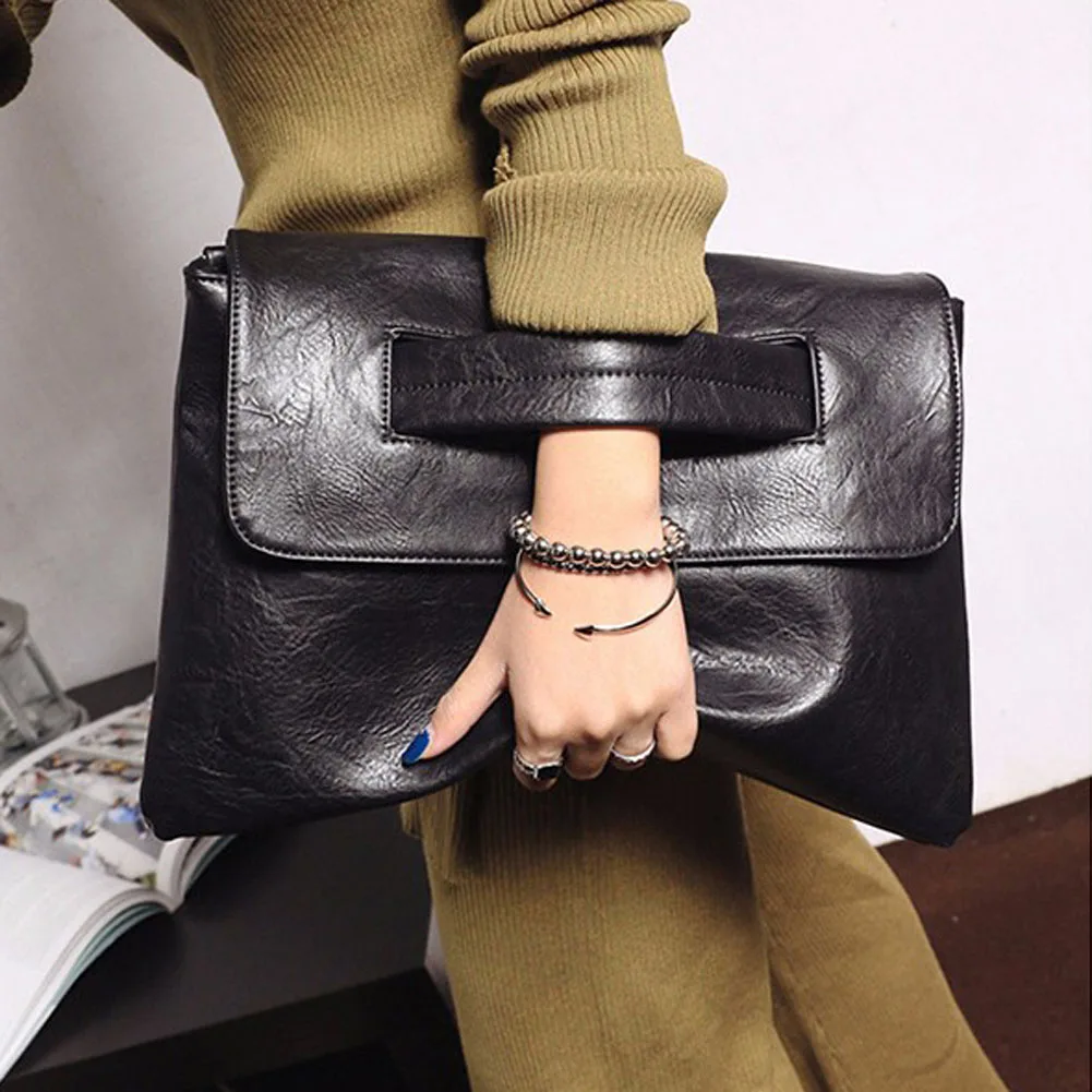 Solid Women's Envelope Clutch Bag Leather Envelope Bag Clutch Evening Bag Female Clutches Handbag Messenger Bags for Women 2018 Solid Women's Envelope Clutch Bag Leather Envelope Bag Clutch Evening Bag Female Clutches Handbag Messenger Bags for Women 2018
