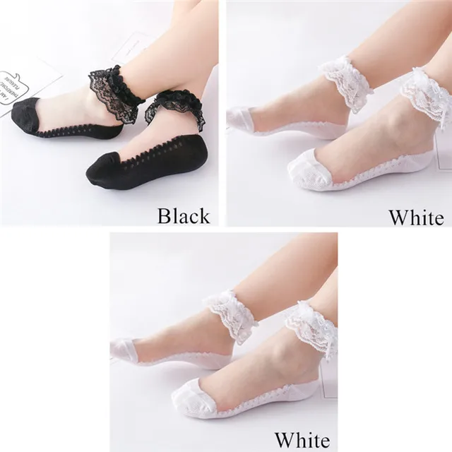 New Summer Baby Girls Kids Mesh Socks Fashion Lace Ruffle Frilly Ankle Short Sock Breathable Princess Children Girl Dance Socken 2WB