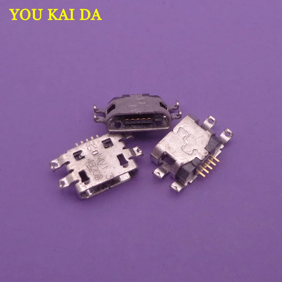 10 шт./лот micro mini usb разъем 5pin для Sony Xperia E5 F3313 F3311 зарядный порт док станция коннектор