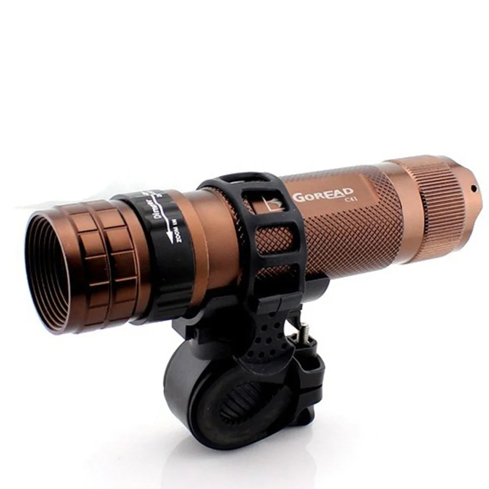 Clearance Adjustable 360  Rotatable Cycling Grip Mount Bike Clamp Clip Bicycle Flashlight LED Torch Light Holder Bike Light Holder 3 Clearance Adjustable 360  Rotatable Cycling Grip Mount Bike Clamp Clip Bicycle Flashlight LED Torch Light Holder Bike Light Holder 3