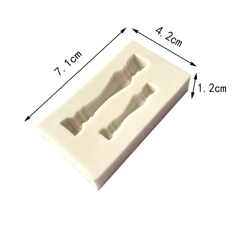 Римская колонна в форме помадки силиконовая форма ремесло торт украшения инструменты выпечка торта DIY Плесень Шоколадные инструменты для изготовления конфет L103