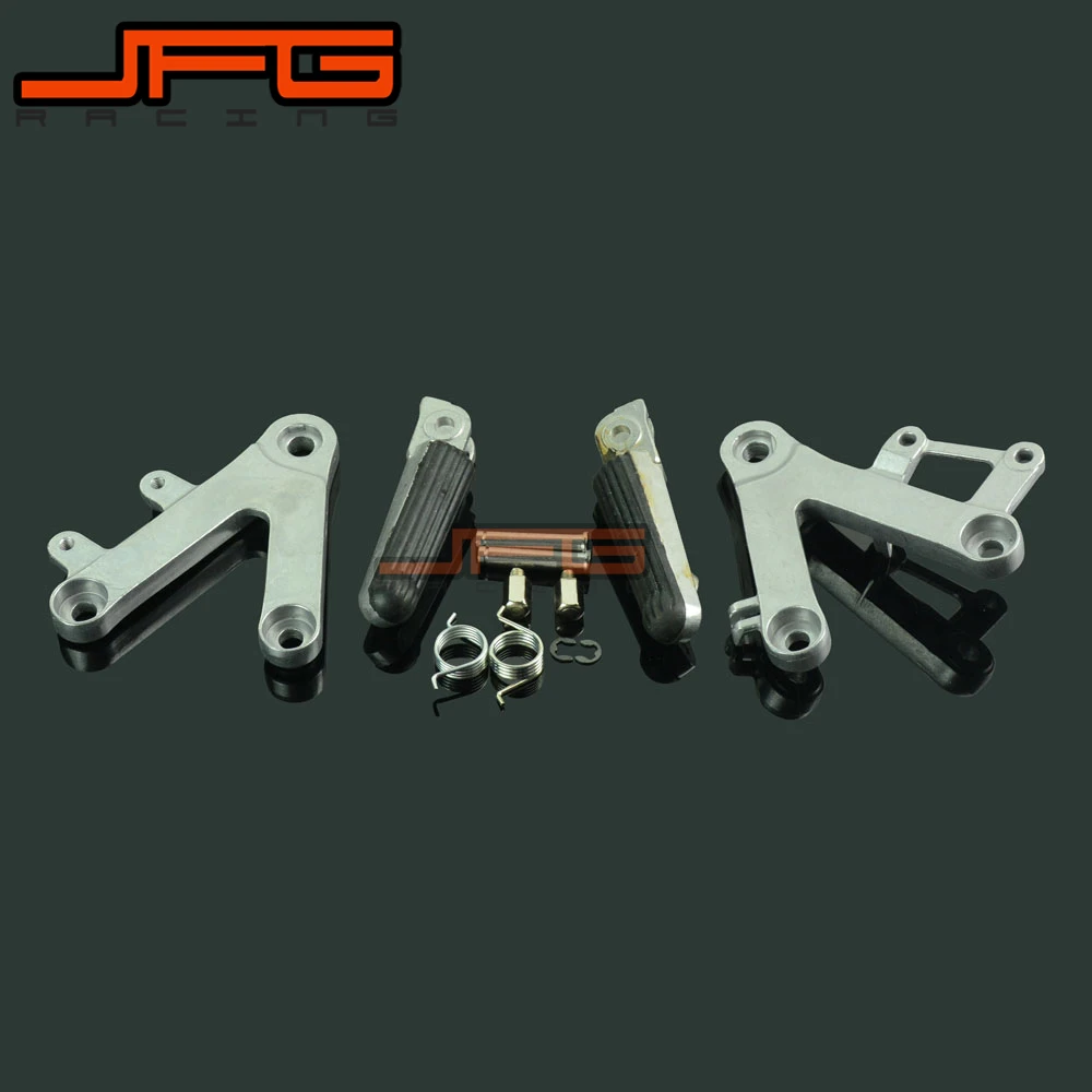 Footrests Front Foot Pegs Pedals Rest Footpegs For HONDA CBR400 NC29 1990-1997 90 91 92 93 94 95 96 97 Motorcycle