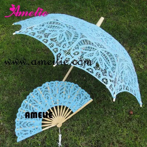 Кружевной веер Свадебный зонтик бесплатная доставка|umbrella accessories|umbrella paperparasol blue |