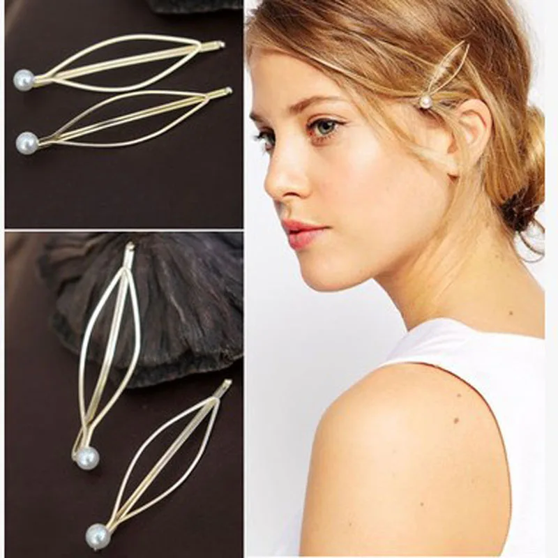 Mariage Mariage de mariée épingles à cheveux de perles mode pas cher cheveux Clips cheveux de