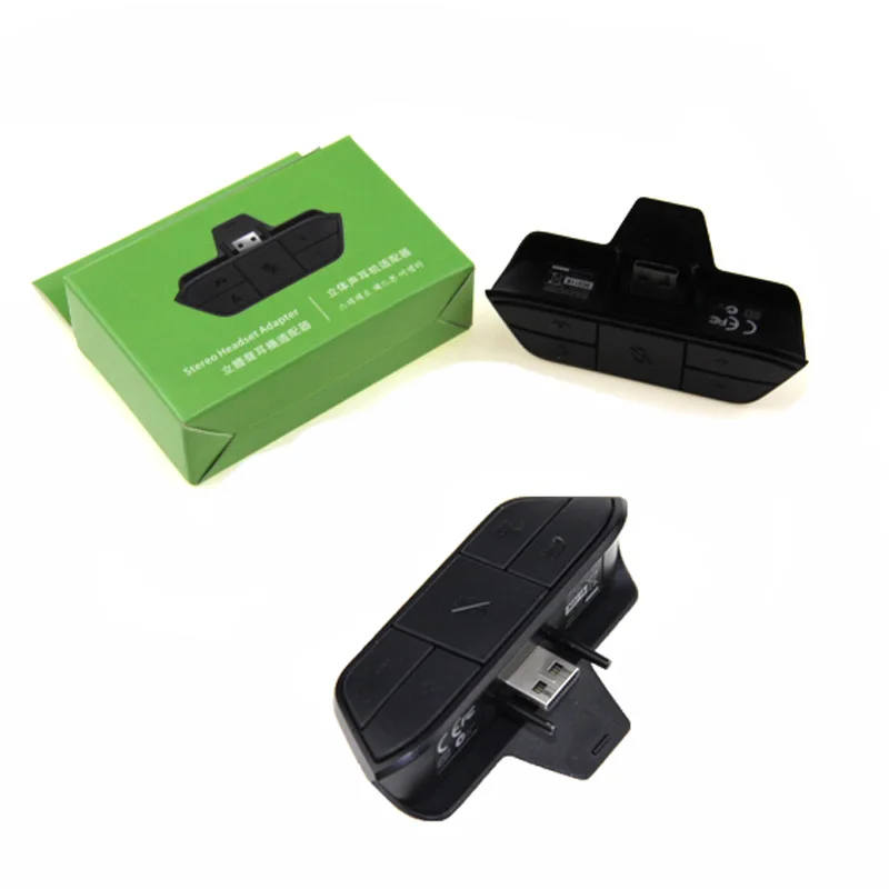 

For Xbox One Stereo Headset Controller Audio Adapters Headphone Converter
