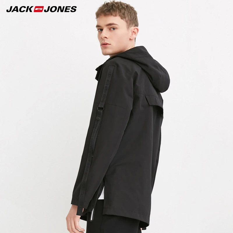 Jack Jones Мужская Новая ветровка с капюшоном для отдыха | 218121561