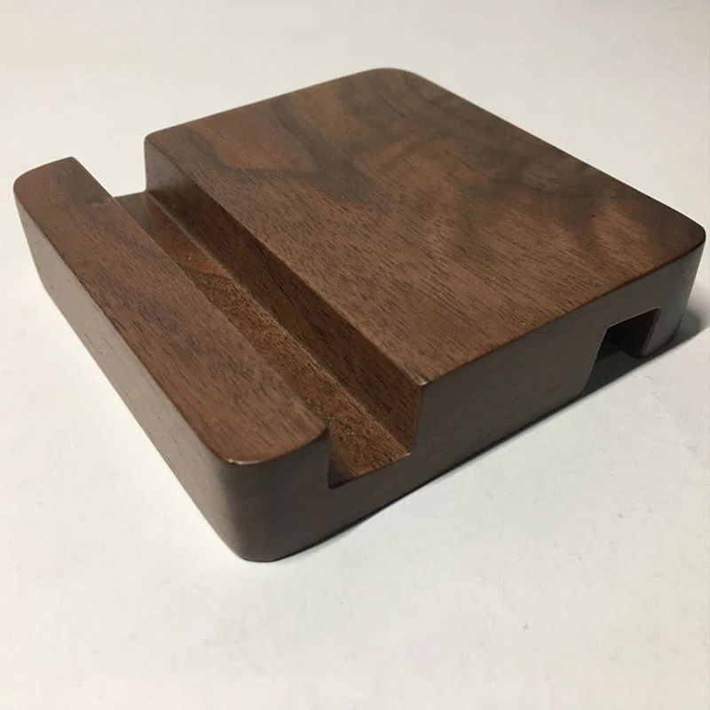 

100Pcs Universal wood Desktop Dock Holders stand Andriod and IOS Phone for iPhone 5 6s 7 plus for samsung galaxy s6 s7 Base