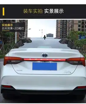 

DK Motion / For 2019 Toyota Bvalon Taillight LED Waterproof Spoiler Light Rear Lamp Rear Bumper Lamp Trunk Lamp Brake Light